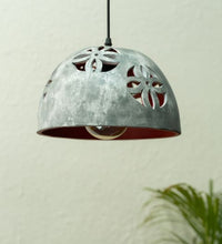 Load image into Gallery viewer, Grey Red Single - Terracotta Lamp
