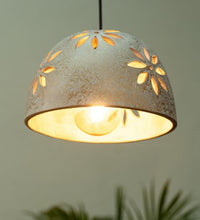 Load image into Gallery viewer, Crakle Gold Single - Terracotta Lamp
