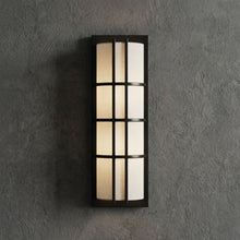 Load image into Gallery viewer, Gridline Glow - Fabric Wall  Sconce for Home, Restaurants and Offices
