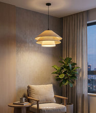 Load image into Gallery viewer, Trilo 2.0  - Rattan Pendant lamp for Home, restaurants and offices.

