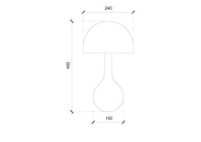 Load image into Gallery viewer, belly table lamp- tall
