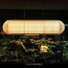 Load image into Gallery viewer, Cove Linear - Linear Industrial Pendant Lamp Metal with Cane for Home, Restaurants and Offices.
