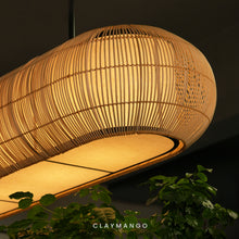 Load image into Gallery viewer, Cove Linear - Linear Industrial Pendant Lamp Metal with Cane for Home, Restaurants and Offices.
