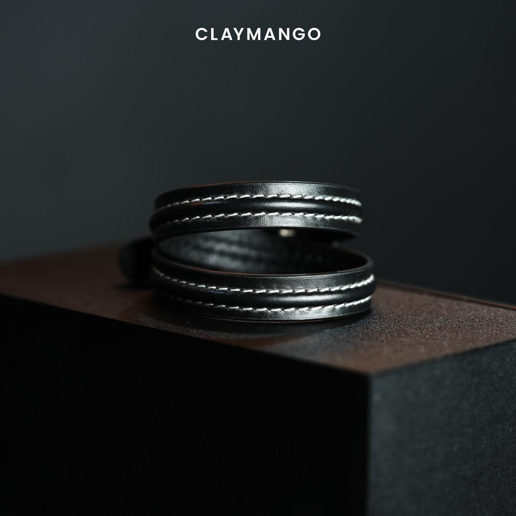 Mecate Two Fold - Leather Wristband