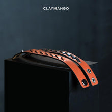 Load image into Gallery viewer, Chambon Single Fold  - Leather Wristband

