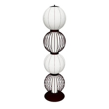 Load 3D model into Gallery viewer, Orbola Floor  Lamp - Floor lamp with Rattan for Home, Restaurants and Offices.
