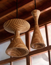 Load image into Gallery viewer, hourglass pendant lamps - large

