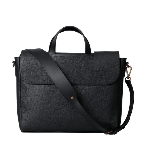 Black Leather briefcase 