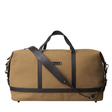 Load image into Gallery viewer, Khaki canvas travel bag
