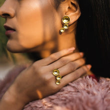 Load image into Gallery viewer, Mara Earrings - Sterling silver &amp; gold Plated-Jewellery-Claymango.com
