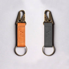 Load image into Gallery viewer, leather key holder with name
