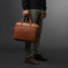 Load image into Gallery viewer, Boston Leather Briefcase
