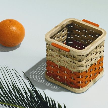 Desk Baskets-Bamboo-Claymango.com