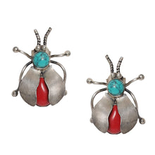 Load image into Gallery viewer, Bug earrings - 92.5 Sterling Silver-Jewellery-Claymango.com
