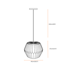 Load image into Gallery viewer, Tabla Origami Pendant Lamp
