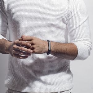Hex Cuff - Matte Black Noir - Medium (Fits from 7 - 7.5 inch), Large (Fits from 7.5 - 8 inch)-Mens Accessories-Claymango.com