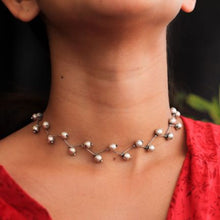 Load image into Gallery viewer, Flexi Ball Necklace - 92.5 Sterling Silver-Jewellery-Claymango.com
