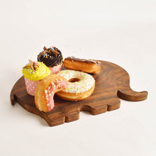 Load image into Gallery viewer, Elephant -handcrafted serving tray/platter-LFC2P03-Kitchen Accessories-Claymango.com
