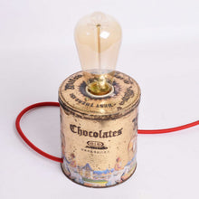 Load image into Gallery viewer, Japanese chocolate brass box lamp +Edison bulb-Lamp-Claymango.com

