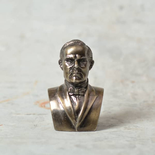 William McKinley 25th U.S. President- vintage miniature model / Paperweight-Antiques-Claymango.com