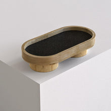 Load image into Gallery viewer, Oval Podium Tray - Large-Bamboo-Claymango.com

