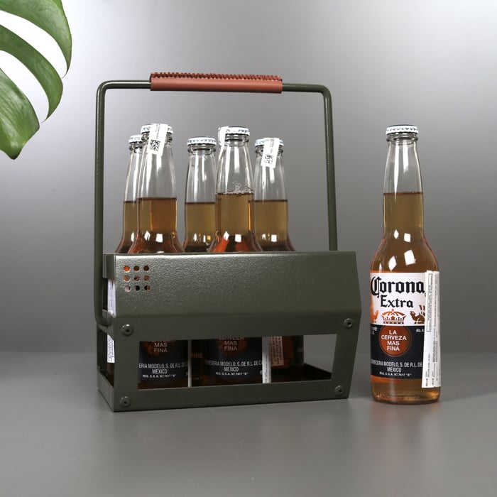 T-15 Typhoon Beer Bottle carrier Military grade from sailor-Bar Accessories-Claymango.com