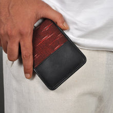 Load image into Gallery viewer, Weekend Wallet 4 - compact and contemporary handcrafted out of ikat and Genuine leather-Wallets-Claymango.com
