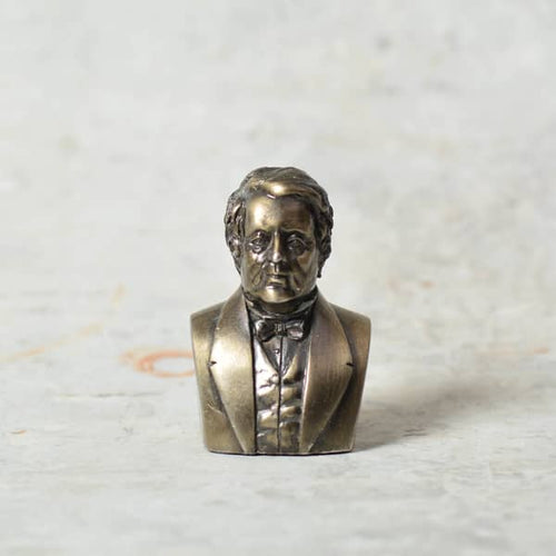 Millard Fillmore 13th U.S. President - vintage miniature model / Paperweight-Antiques-Claymango.com