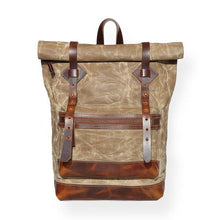 Load image into Gallery viewer, Adventure Roll top Backpack (Sand Storm)-Bags-Claymango.com
