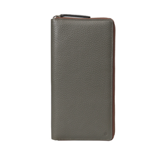 Load image into Gallery viewer, leather cheque book wallet mens
