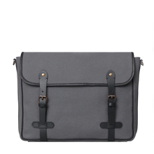 Load image into Gallery viewer, premium charcoal messenger bags 
