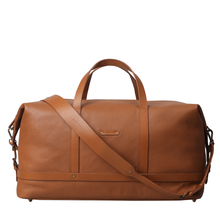 Load image into Gallery viewer, tan leather travel bag
