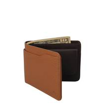 Load image into Gallery viewer, Tan Leather wallet for men
