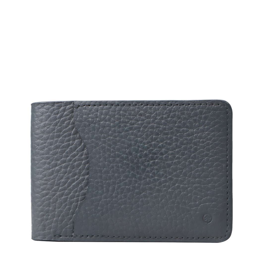 Charcoal Best leather wallet | Outback