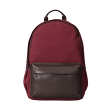 Load image into Gallery viewer, Maroon Canvas Backpack
