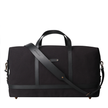 Load image into Gallery viewer, Black canvas travel bag
