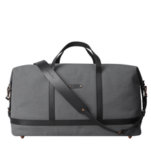 Load image into Gallery viewer, grey canvas travel bag
