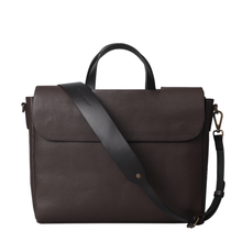Load image into Gallery viewer, Brown Leather briefcase
