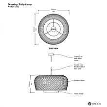 Load image into Gallery viewer, Tulip Lamp (Pendant Lamp)
