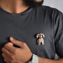 Load image into Gallery viewer, Dog Brooch from My spirit animal collection-Mens Accessories-Claymango.com
