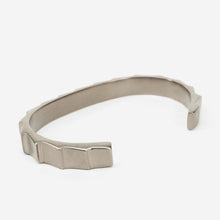 Load image into Gallery viewer, Level Cuff - Metallic Grey - Medium (Fits from 7 - 7.5 inch), Large (Fits from 7.5 - 8 inch)-Mens Accessories-Claymango.com
