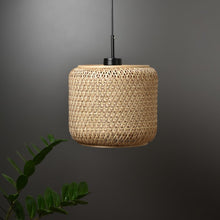 Load image into Gallery viewer, Eureka regular - Unique handmade Woven Hanging Pendant Light, Natural/Bamboo Pendant Light for Home restaurants and offices-Lamps-Claymango.com
