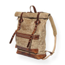 Load image into Gallery viewer, Adventure Roll top Backpack (Sand Storm)-Bags-Claymango.com
