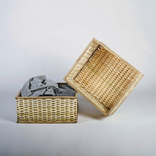 Stackable Bamboo Basket-Bamboo-Claymango.com