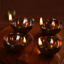 Load image into Gallery viewer, METAL DIYAS - SET OF 4 - Stainless Steel-Home Décor-Claymango.com
