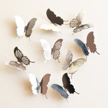 Load image into Gallery viewer, Fridge Magnet butterfly- (set of 2) - Stainless Steel-Home Décor-Claymango.com
