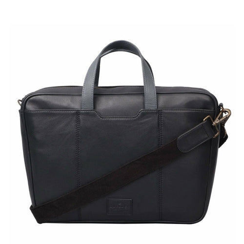 Black Hogan Leather Briefcase | Mens