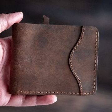 Austin Wallet (Vintage Brown)-Wallets-Claymango.com