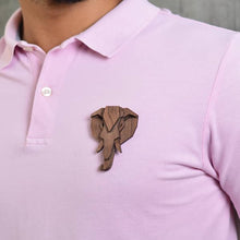Load image into Gallery viewer, Elephant _ My Spirit Animal Collection - Brooch-Mens Accessories-Claymango.com
