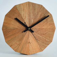 Load image into Gallery viewer, Handcrafted Pie wooden clock for Home/office/DesignStudio - SLC3P03-Home Décor-Claymango.com
